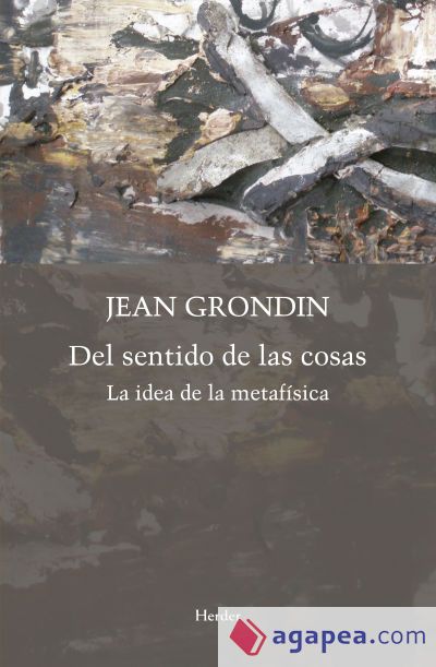 Del sentido de las cosas