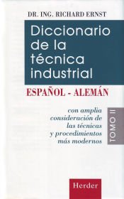 Portada de Diccionario de la técnica industrial