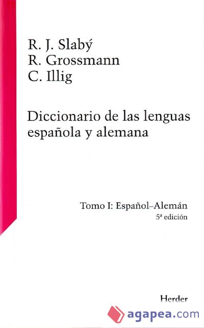 Diccionario de las lenguas española y alemana