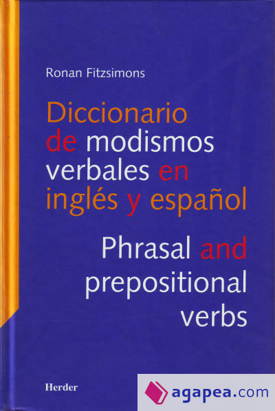 Diccionario de modismos verbales en inglés y en español