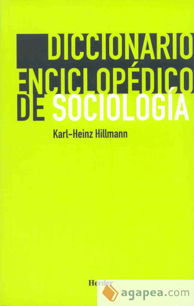 Diccionario enciclopédico de sociología