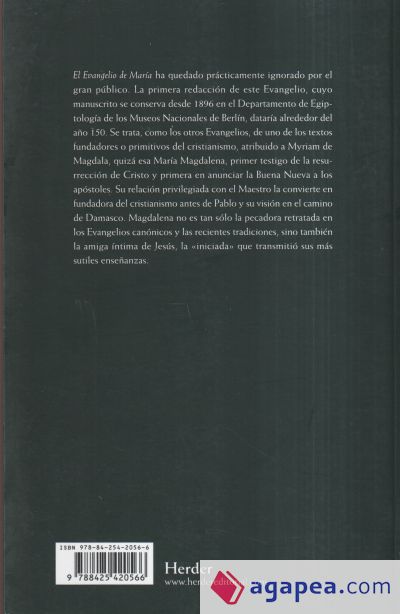 El evangelio de María El evangelio de María