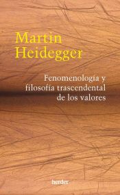 Portada de Fenomenología y filosofía trascendental de los valores