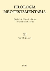 Portada de Filología Neotestamentaria 50 (Ebook)