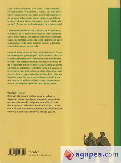 Historia de la filosofía I. De la Antigüedad a la Edad Media