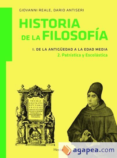 Historia de la filosof&iacute;a I. De la Antig&uuml;edad a la Edad Media