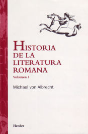 Portada de Historia de la literatura romana volumen I