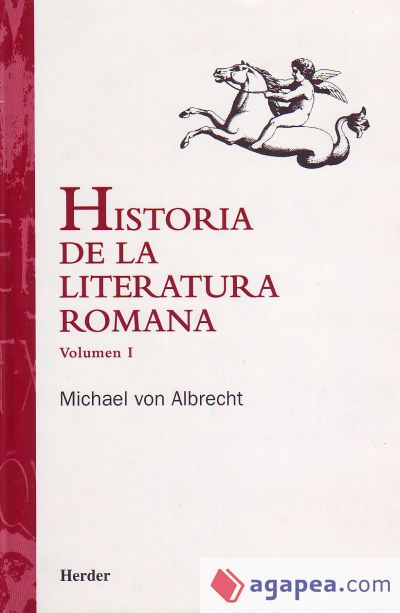 Historia de la literatura romana volumen I