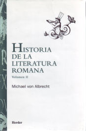 Portada de Historia de la literatura romana volumen II