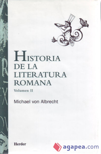 Historia de la literatura romana volumen II