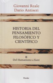 Portada de Historia del pensamiento filosófico y científico II