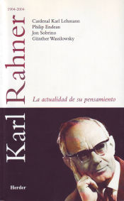 Portada de Karl Rahner