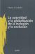 Portada de La autoridad y la globalización de la inclusión y la exclusión, de Hans Lindahl