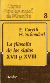 Portada de La filosofía de los siglos XVII y XVIII