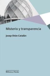 Portada de Misterio y transparencia