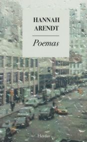 Portada de POEMAS. HANNAH ARENDT