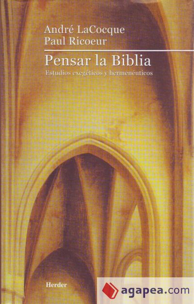 Pensar la Biblia