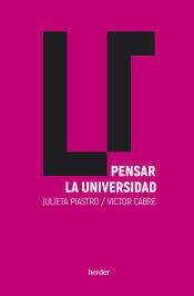 Portada de Pensar la universidad