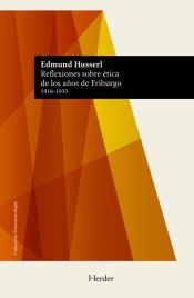 Portada de REFLEXIONES SOBRE &Eacute;TICA DE LOS A&Ntilde;OS DE FRIBURGO