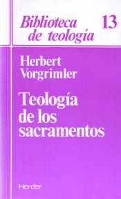 Portada de Teología de los sacramentos