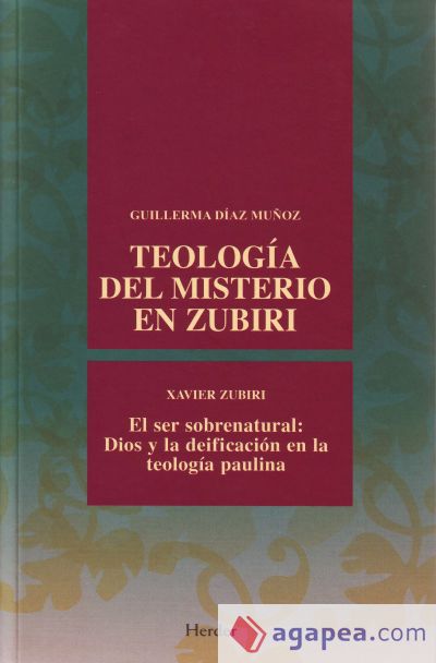 Teología del misterio en Zubiri