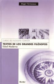 Portada de Textos de los grandes filósofos