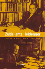 Portada de Zubiri ante Heidegger