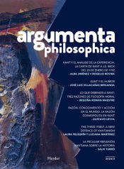 Portada de argumenta philosophica 2024/2