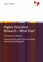 Portada de Higher Education Research ? What Else? (Ebook)