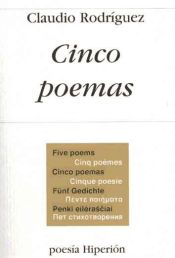 Portada de Cinco poemas