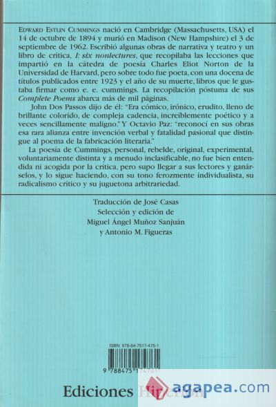 Buffalo Bill ha muerto (Antología poética 1910-1962) Buffalo Bill ha muerto (Antología poética 1910-1962)