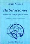 Portada de Habitaciones. Poema del tiempo que no pasa