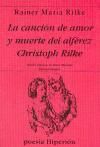 Portada de La canción de amor y muerte del alférez Christoph Rilke