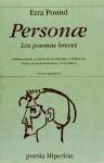 Portada de Personae. Los poemas breves