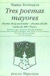 Portada de Tres poemas mayores