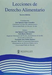 Portada de Lecciones de derecho alimentario