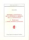 Historia lingüistica de la Península Ibérica en la Antigüedad. I. Preliminares y mundo meridional prerromano