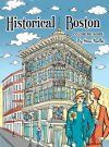 Historical Boston Coloring Book: 24 original detailed illustrations of landmark buildings and 1920's fashion