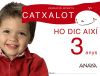Ho dic així. 3 anys.
