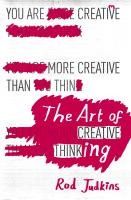 Portada de The Art of Creative Thinking