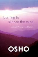 Portada de Learning to Silence the Mind