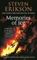 Portada de Malazan Book of the Fallen 03. Memories of Ice