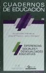 Portada de Diferencias sociales y desigualdades educativas