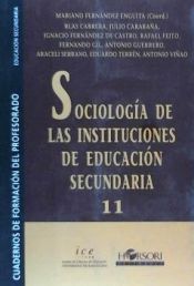 Portada de Sociología de las instituciones de educación secundaria