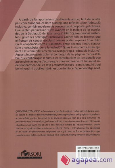 L'Educacio Inclusiva. De l'exclusió a la plena participació de tot l'alumnat L'Educacio Inclusiva. De l'exclusió a la plena participació de tot l'alumnat