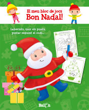 Portada de El meu bloc de jocs. Bon Nadal!