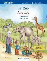 Portada de Im Zoo. Kinderbuch Deutsch-Italienisch