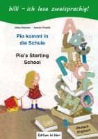 Portada de Pia kommt in die Schule. Kinderbuch Deutsch-Englisch