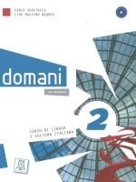 Portada de domani 2. Kurs- und Arbeitsbuch mit DVD-ROM (+ zusätzliche Inhalte)