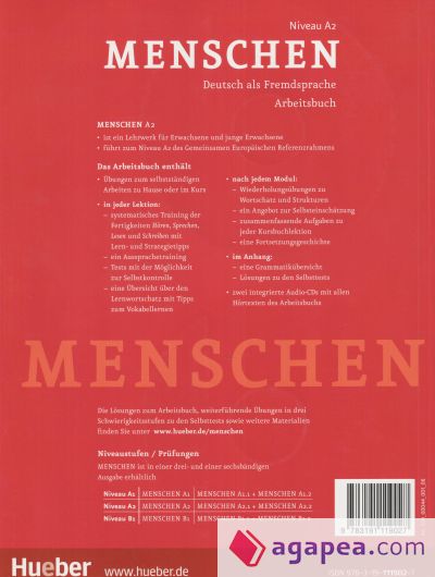 Menschen A2. Arbeitsbuch mit 2 Audio-CDs